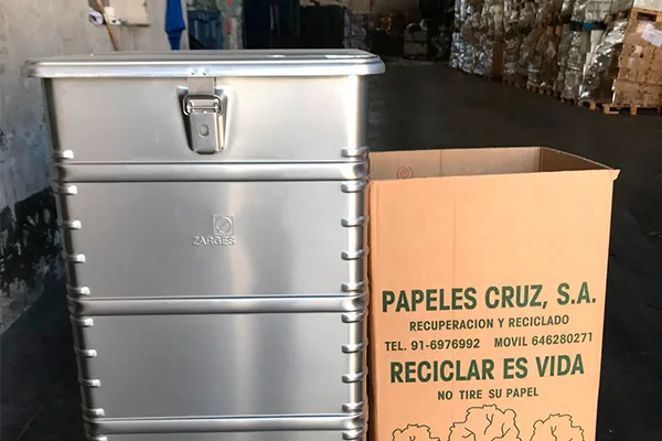 Recuperación de papel y cartón en Madrid